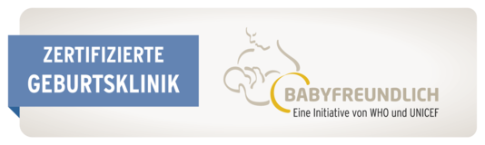 Zertifizierte Geburtsklinik - Babyfreundlich, eine Initiative der WHO und UNICEF